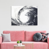 Hurrikan Elida Leinwanddruck (Insitu (Wohnzimmer))