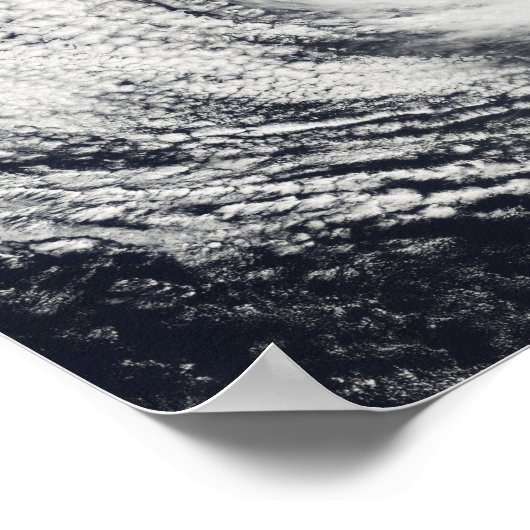 Hurrikan Elida Poster (Ecke)