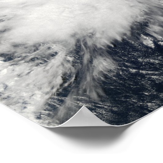 Hurrikan Elida Poster (Ecke)