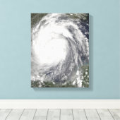 Hurrikan Emily Leinwanddruck (Insitu (Holzboden))