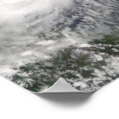 Hurrikan Emily Poster (Ecke)