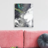 Hurrikan Ernesto Leinwanddruck (Insitu (Wohnzimmer))