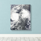 Hurrikan Felicia und Sturm Enrique östlich von Haw Leinwanddruck (Insitu (Holzboden))