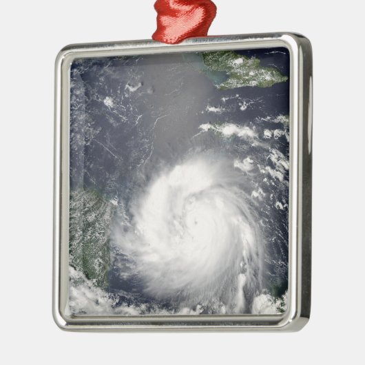 Hurrikan Felix 2 Ornament Aus Metall (Links)