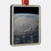 Hurrikan Felix 4 Silbernes Ornament (Rechts)