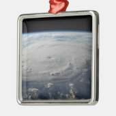 Hurrikan Felix 4 Silbernes Ornament (Links)