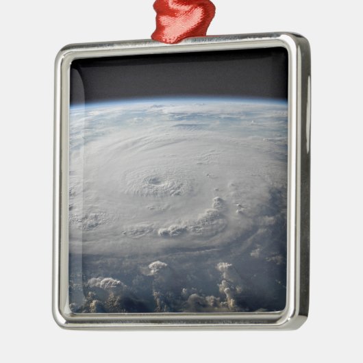 Hurrikan Felix 4 Silbernes Ornament (Links)