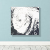 Hurrikan Florence Leinwanddruck (Insitu (Holzboden))