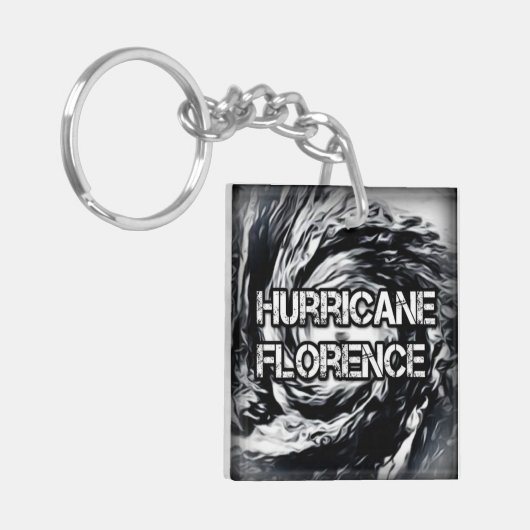 Hurrikan Florence Schlüsselanhänger (Vorderseite links)
