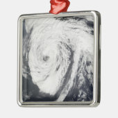 Hurrikan Florence Silbernes Ornament (Links)