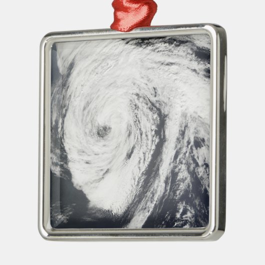 Hurrikan Florence Silbernes Ornament (Links)