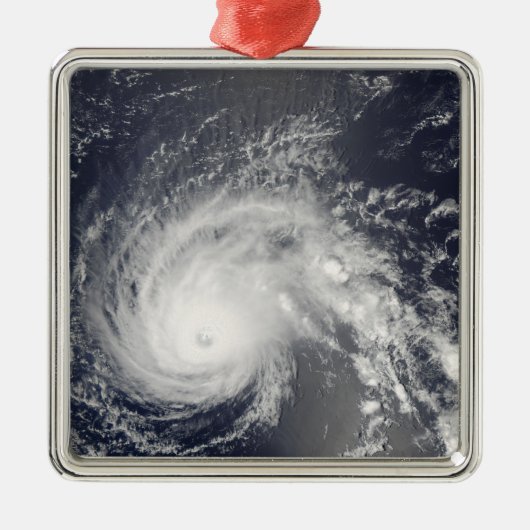 Hurrikan Flossie Ornament Aus Metall (Vorne)