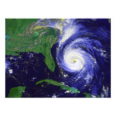 Hurrikan Fran Fotodruck (Vorne)