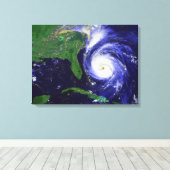 Hurrikan Fran Leinwanddruck (Insitu (Holzboden))