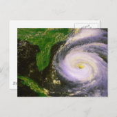 Hurrikan Fran, September 1996 Postkarte (Vorne/Hinten)