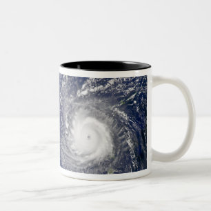 Hurrikan Frances 2 Zweifarbige Tasse
