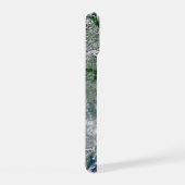 Hurrikan Frances auf einer teilweisen Erde. iPhone 15 Hülle (Rechte Seite)