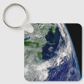 Hurrikan Frances auf einer teilweisen Erde. Schlüsselanhänger (Vorderseite)