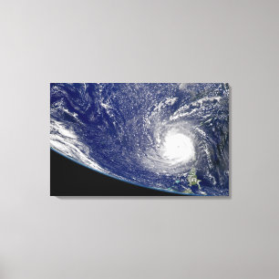 Hurrikan Frances Leinwanddruck