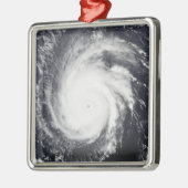 Hurrikan Frances Ornament Aus Metall (Links)