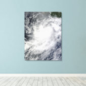 Hurrikan-Frank vor Mexiko Leinwanddruck (Insitu (Holzboden))