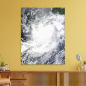 Hurrikan-Frank vor Mexiko Leinwanddruck (Insitu (Wohnzimmer))