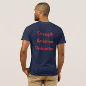 Hurrikan-Fußball T-Shirt (Schwarz voll)