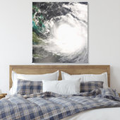 Hurrikan Hanna über den Bahamas Leinwanddruck (Insitu (Schlafzimmer))