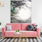 Hurrikan Hanna über den Bahamas Leinwanddruck (Insitu (Wohnzimmer))