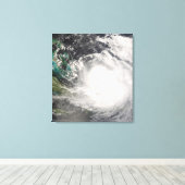 Hurrikan Hanna über den Bahamas Leinwanddruck (Insitu (Holzboden))