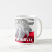 Hurrikan Harvey Kaffeetasse (VorderseiteRechts)