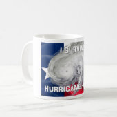 Hurrikan Harvey Kaffeetasse (Vorderseite Links)