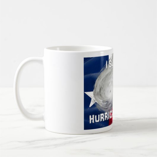Hurrikan Harvey Kaffeetasse (Links)