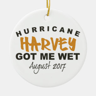 Hurrikan Harvey Texas 2017 Keramik Ornament