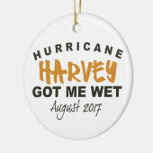 Hurrikan Harvey Texas 2017 Keramik Ornament (Links)