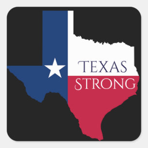 Hurrikan Harvey Texas Strong Staat & Flag Sticker