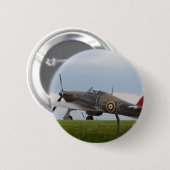 Hurrikan Hawker Drei Viertel Blick Button (Vorne & Hinten)