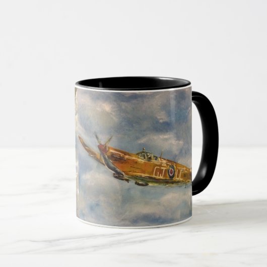 Hurrikan Hawker \Spitfire Tasse (VorderseiteRechts)