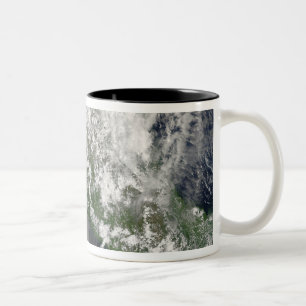 Hurrikan Henriette Zweifarbige Tasse