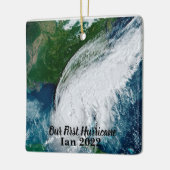 Hurrikan Ian | 28. September 2022 Ornament (Links)