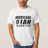 Hurrikan Ian Volunteer T-Shirt (Vorderseite)