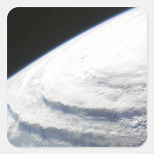 Hurrikan Ike 2 Quadratischer Aufkleber