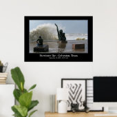 Hurrikan Ike Poster (Heimbüro)