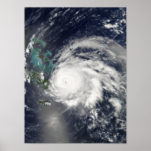 Hurrikan Ike über Kuba, Hispaniola Poster