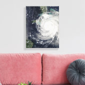 Hurrikan Ike über Kuba, Jamaika und den Baham Leinwanddruck (Insitu (Wohnzimmer))