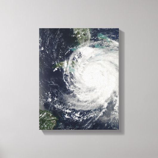 Hurrikan Ike über Kuba, Jamaika und den Baham Leinwanddruck (Vorderseite)