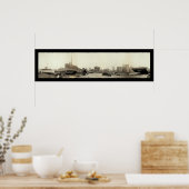 Hurrikan im Miami-Foto 1926 Poster (Küche)