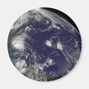 Hurrikan Irene bewegt sich durch die Bahamas. Magnet