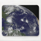 Hurrikan Irene bewegt sich durch die Bahamas. Mousepad (Vorne)