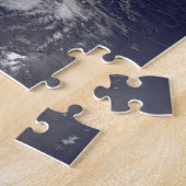 Hurrikan Irene bewegt sich durch die Bahamas. Puzzle (Seite)